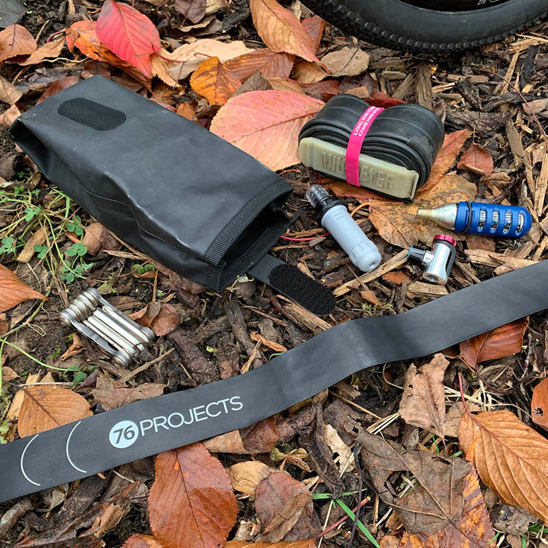 Piggy Pouch - weatherproof cycling specific kit protection